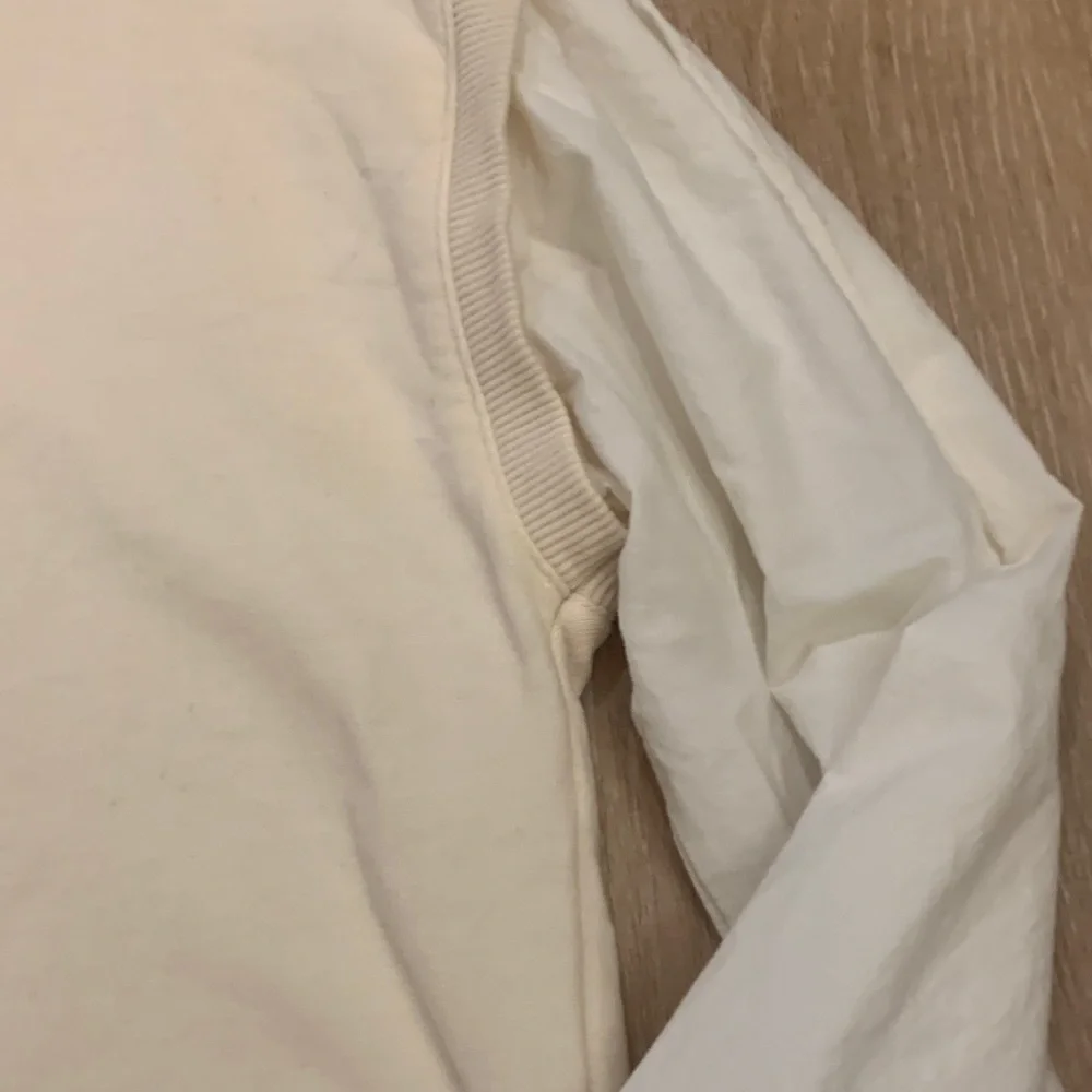 Zara Off-White Ribbed Top - Picture 5 of 6